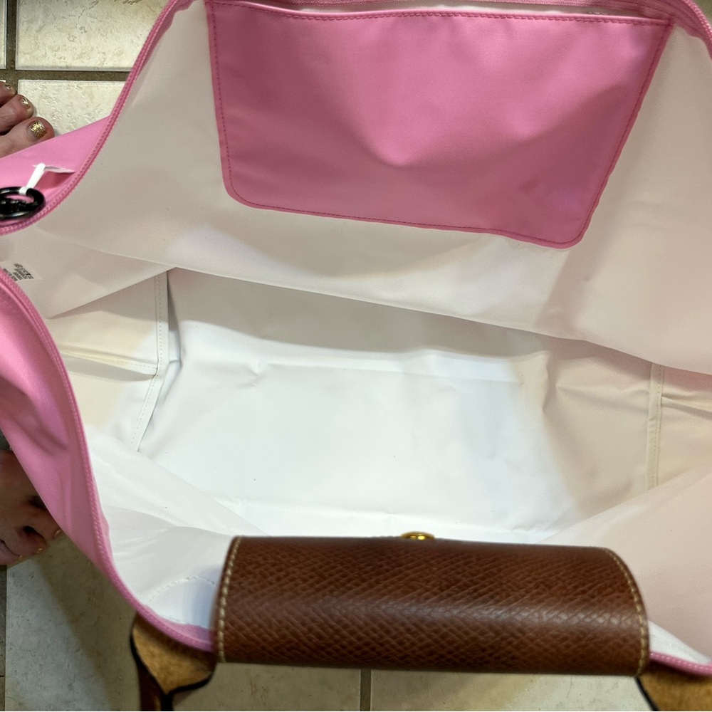 New Longchamp Le Pliage Original XL Pink Travel Bag 🩷🩷🩷in Excellent Condition - Picture 13 of 15